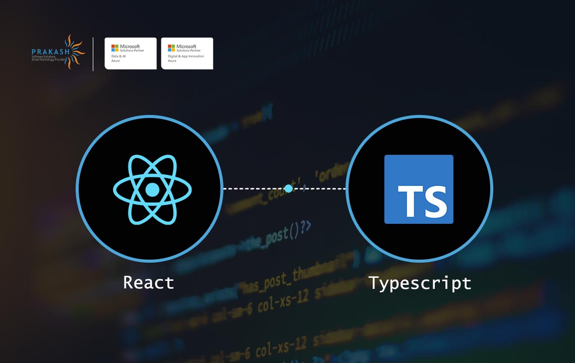 react with typescript
